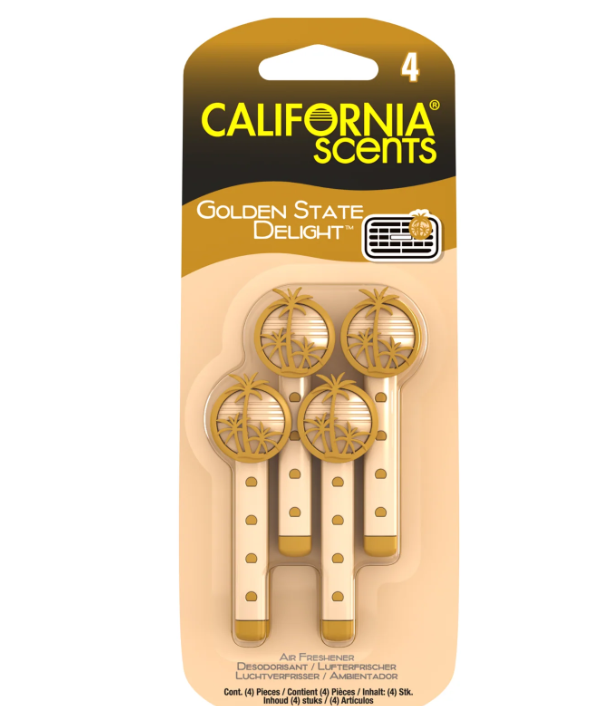 California Scents 4PK Vent Stick